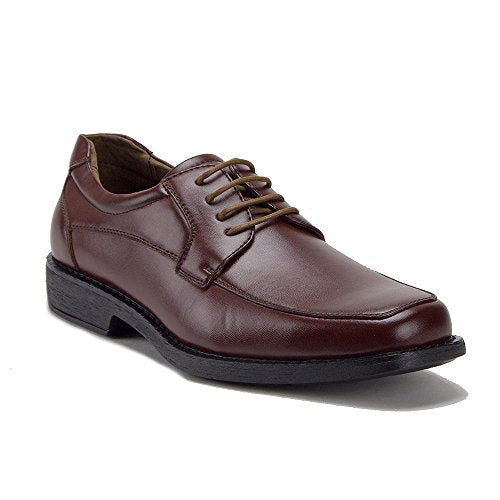 Men's 16058 Classic Square Toe Lace Up Oxfords Dress Shoes