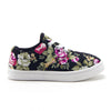 Girls Cay-04 Pretty Floral Print Canvas Fashion Sneakers Shoes - Jazame, Inc.