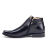 Men's 38307 Double Zipper Classic Square Toe Ankle Dress Boots (Black) - Jazame, Inc.