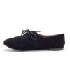 Women's Salya-748 Laser Cut Out Nubuck Lace Up Perforated Oxfords Shoes - Jazame, Inc.
