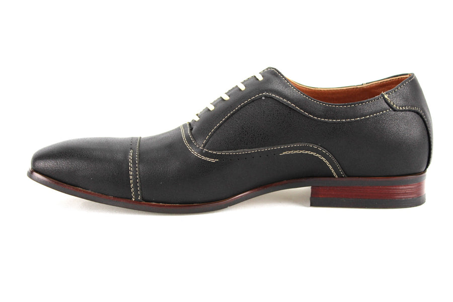 Men's 19285 Cap Toe Lace Up Dress Oxford Shoes - Jazame, Inc.