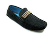 Mens Bravo Moccasin Driver Slip On Casual Loafers MOC-1 Black - Jazame, Inc.