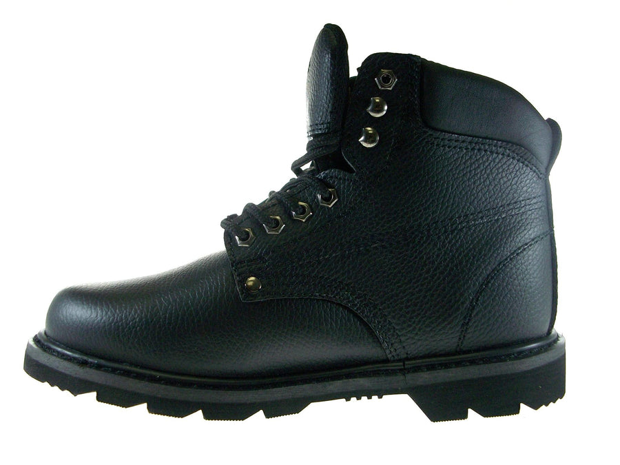 Men's 623 Genuine Leather Steel Toe Construction Safety Work Boots - Jazame, Inc.