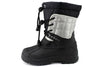 Kids BHD-08I Toddlers Two Tone Pull Tie Lace Water Resistant Winter Snow Boots - Jazame, Inc.