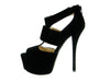 Women's Pinch-24 Platform Gladiator Stiletto Heels - Jazame, Inc.