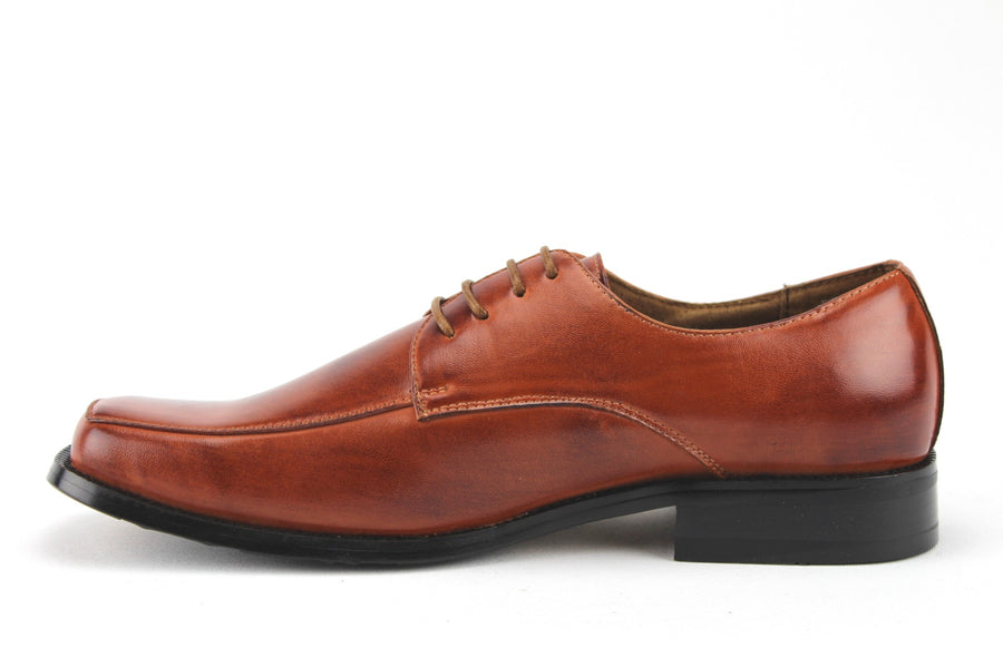 Mens Ferro Aldo Classic Casual Dress Oxford Shoes 19033 Brown-200 - Jazame, Inc.
