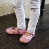 Girls FHX-03I Toddlers Mary Jane Embellished Floral Print Flats Shoes - Jazame, Inc.