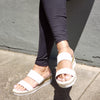 Women's Wanda-5 Stacked Flatform Espadrilles Open Toe Slides Wedged Sandals - Jazame, Inc.