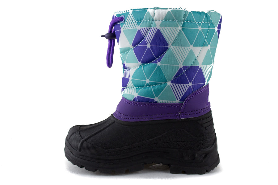 Girls BHD-02I Toddlers Pull On Fleece Lined Winter Snow Boots - Jazame, Inc.