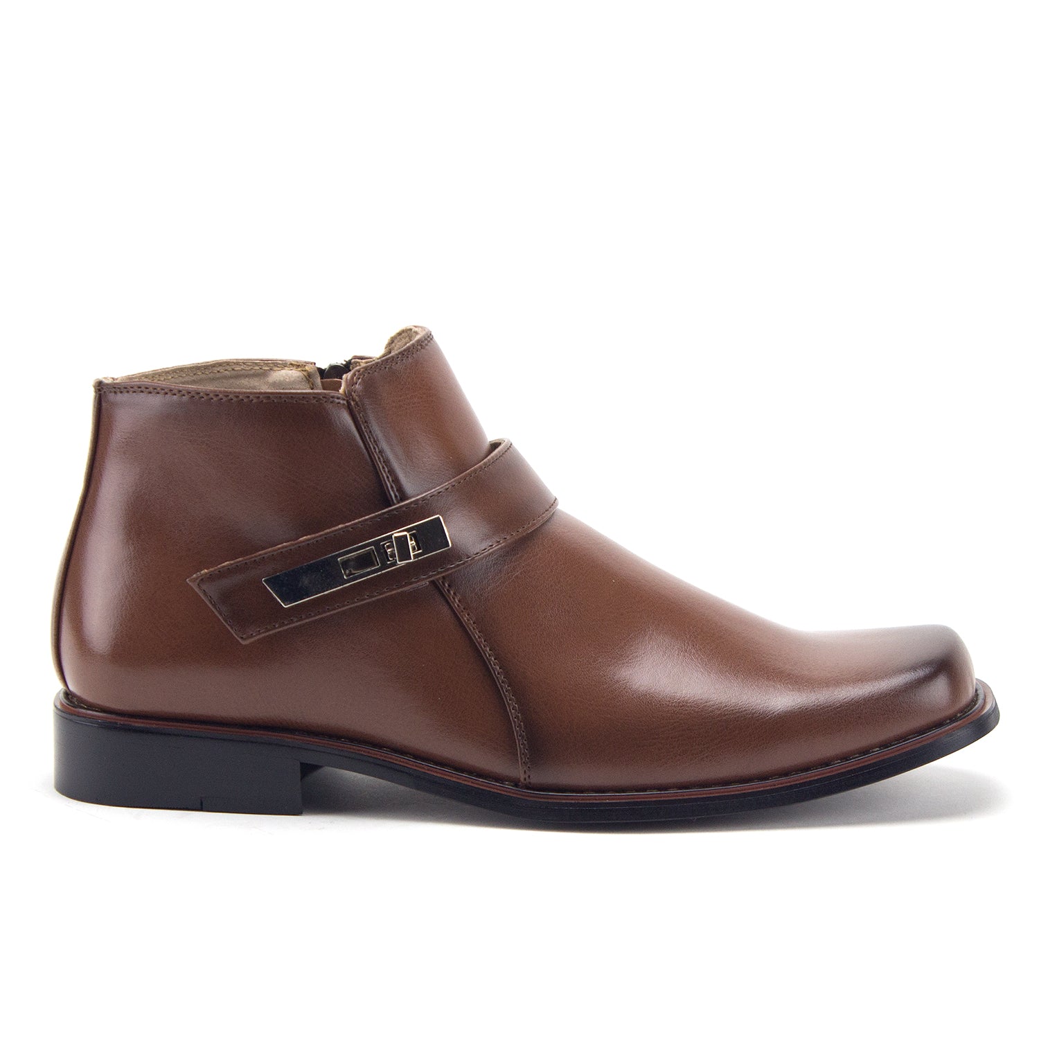 Majestic Men's 38901 Ankle High Square Toe Casual Dress Boots 9.5 D(m) US / Brown Majestic Men's 38901 Ankle High Square Toe Casual Dress Boots 9.5 D(m) US / Brown