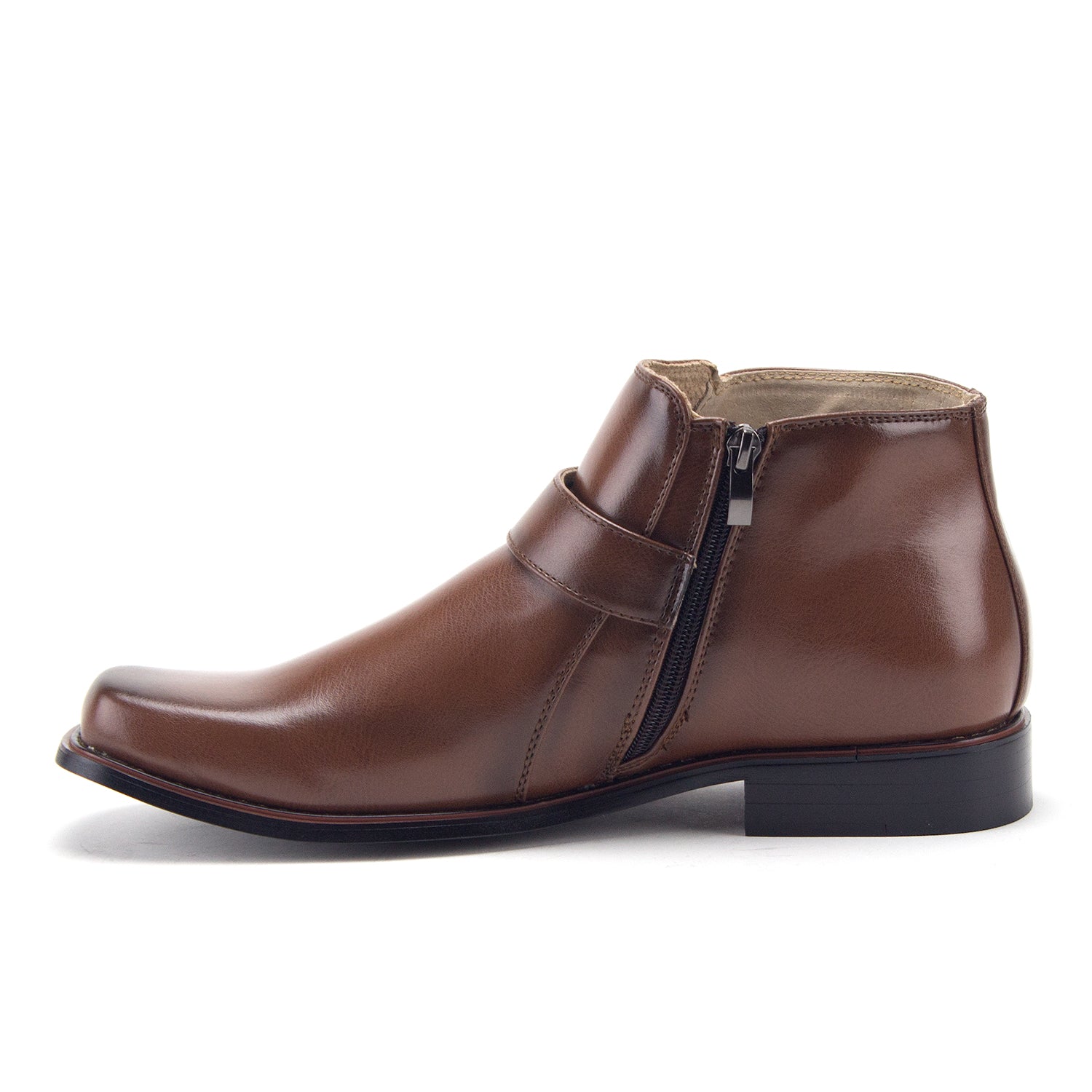 Majestic Men's 38901 Ankle High Square Toe Casual Dress Boots 9.5 D(M) US / Brown Majestic Men's 38901 Ankle High Square Toe Casual Dress Boots 9.5 D(M) US / Brown