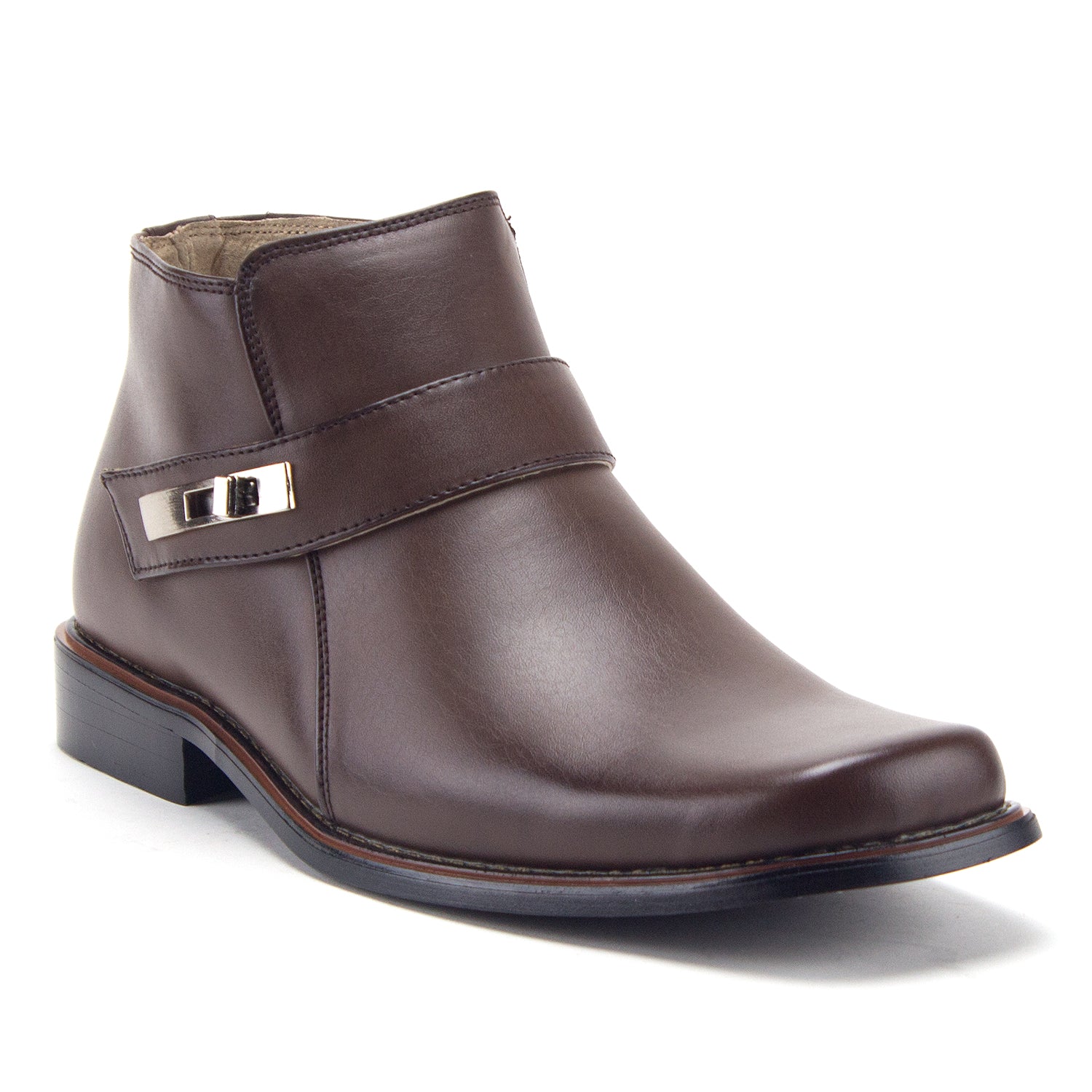 Men's 38901 Classic Ankle High Square Toe Casual Dress Boots Men's 38901 Classic Ankle High Square Toe Casual Dress Boots