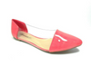 Women's Slip On Lucite Ballerina Pointy Toe Flat Shoes Dia-04 - Jazame, Inc.
