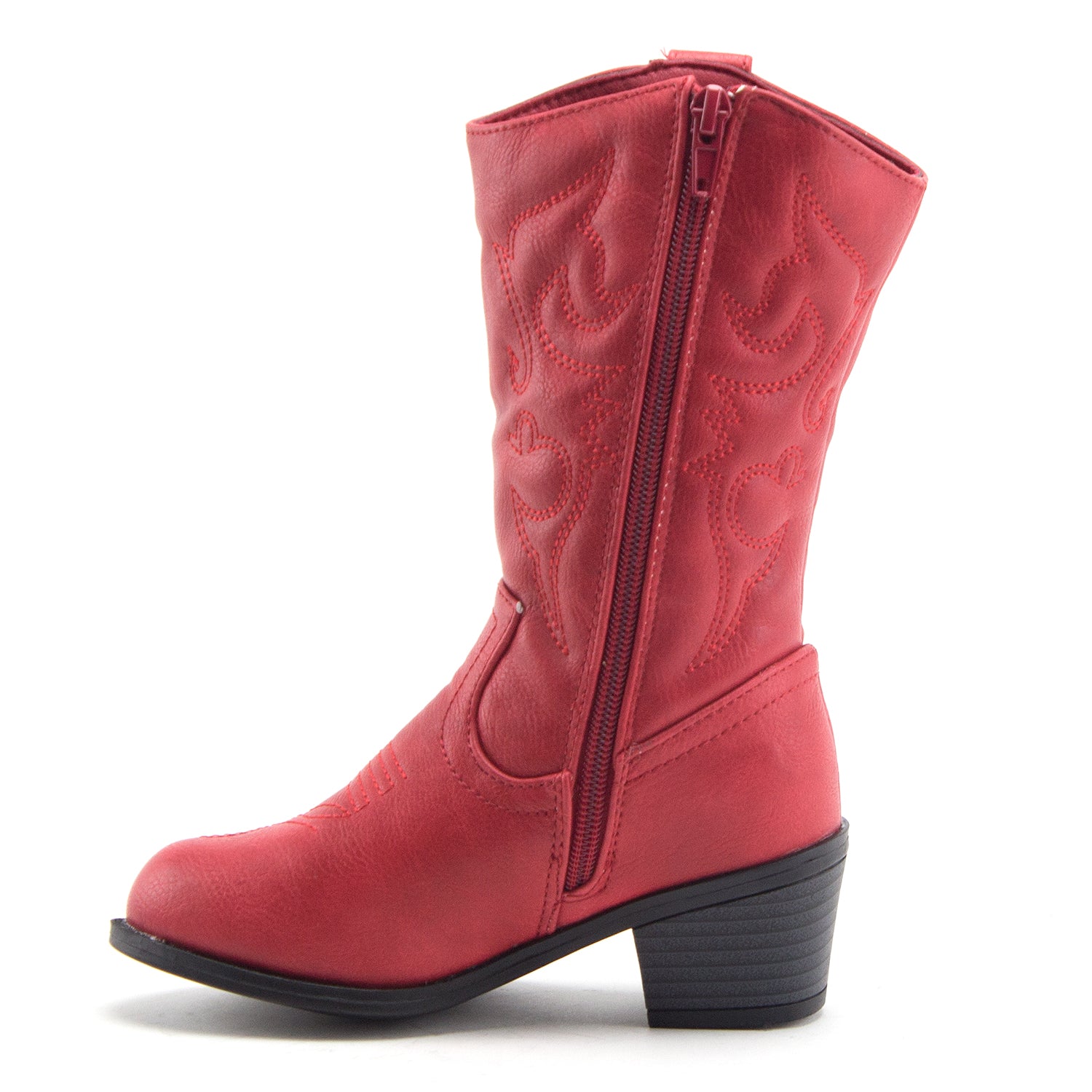 Little girls red cowboy boots hot sale