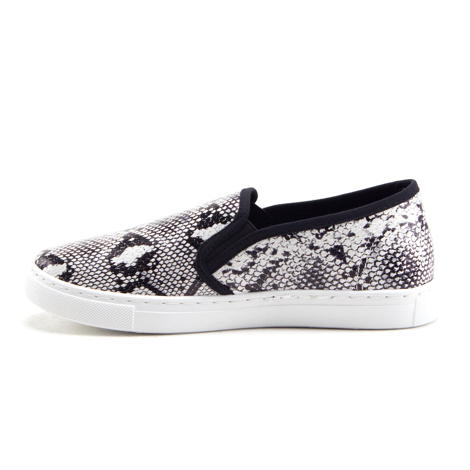 Women s Blair Slip On Leopard Snake Print Platform Sneakers Shoes