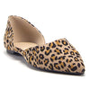 Women's Hedy-02 Pointed Toe Slip On D'Orsay Cut Out Ballet Flats Shoes - Jazame, Inc.