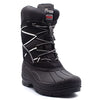Men's Heavy Winter Boots Rain Snow Water Resistant Lace Up Duck Boots