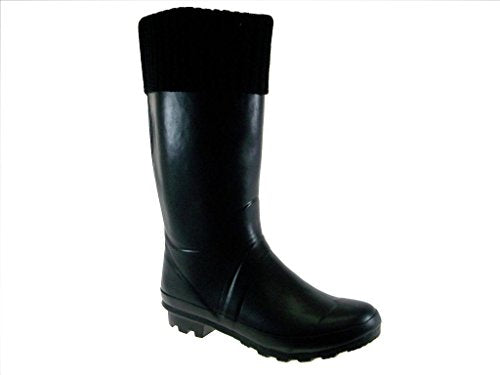 Women's Lara Ribbed Tall Rain Boots - Jazame, Inc.