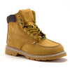 Jazamé Men's Tall Leather Moc Toe Outdoor Logger Construction Safety Work Boots - Jazame, Inc.