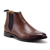 Men's Hank Ankle High Slip On Distressed Chelsea Dress Boots - Jazame, Inc.