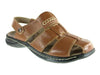 Men's P-701 Leather Convertible Fisherman Sandals - Jazame, Inc.