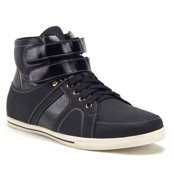 Men's Lace Up High Top Casual Sneakers Chukka Boots Shoes - Jazame, Inc.