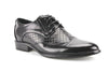 New Men's W2015-6 Checkered Wing Tip Oxford Shoes - Jazame, Inc.