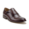 Men's Monk Strap Slip On Single Buckle Round Toe Loafers Dress Shoes - Jazame, Inc.