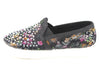 Girls FHX-08I Crystal Bling Slip On Floral Lace Canvas Shoes - Jazame, Inc.