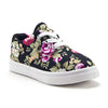 Girls Cay-04 Pretty Floral Print Canvas Fashion Sneakers Shoes - Jazame, Inc.