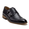 Men's VW153 Wing Tip Brogue Double Monk Strap Dress Loafers Shoes