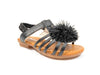 Girl's 237 Toddlers Pom Pom Ankle Strap Sandals - Jazame, Inc.