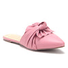 Women's Luxury Slip On Mule Dress Flat Shoes - Jazame, Inc.