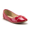 Girls Slip On Patent Leather Round Toe Ballet Flats Dress Shoes - Jazame, Inc.